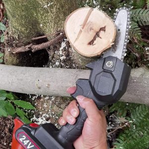 Mini saw – Ηλεκτρικό αλυσοπρίονο χειρός 03