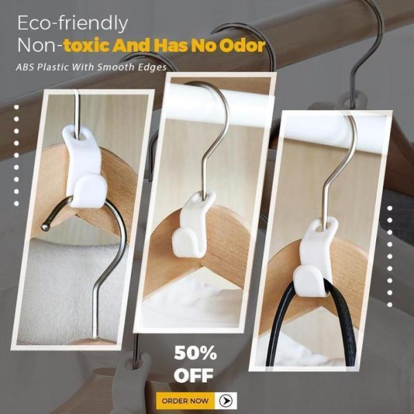 Connector hooks – Γάντζοι εξοικονόμησης χώρου (20 τεμάχια) slider