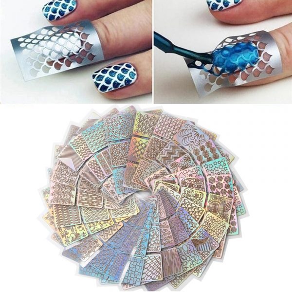 Nailart – Στένσιλ για νύχια (144 τεμάχια) slider