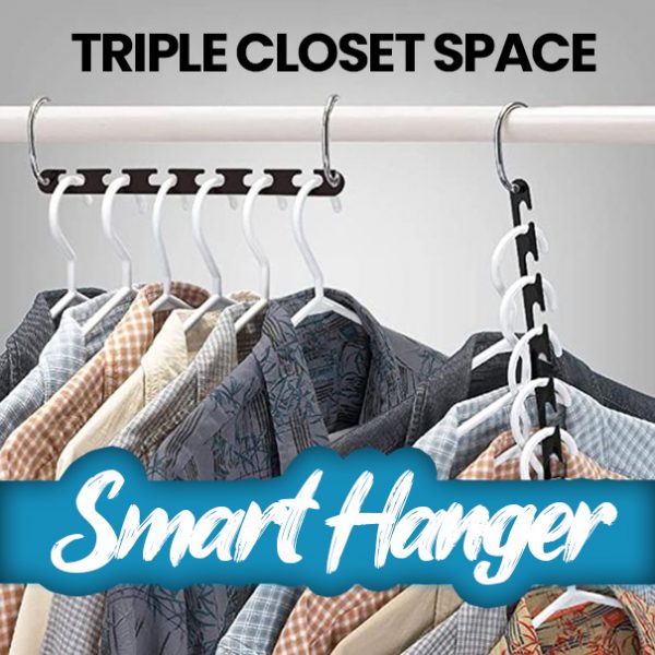 Smart Hanger – Έξυπνη κρεμάστρα για 40 ρούχα (24 τεμάχια)